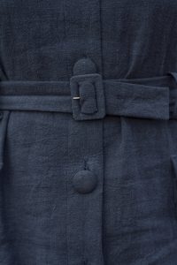 Named Lempi Button Down Dress made from linen